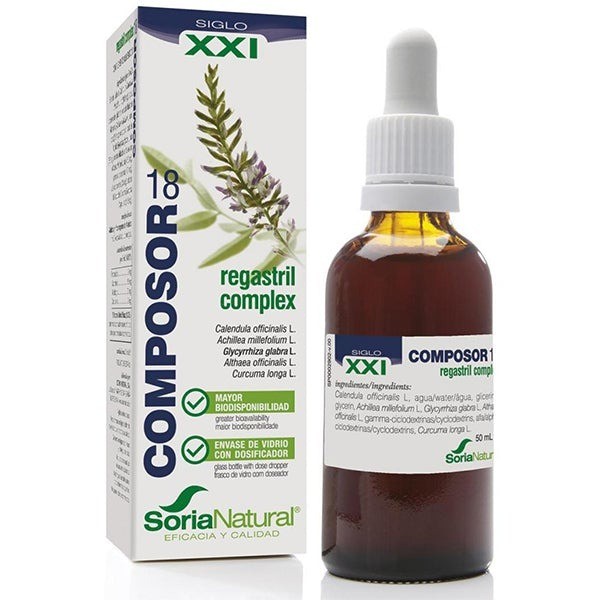 Soria Natural Composor 18 Regastril Complex 50 ml