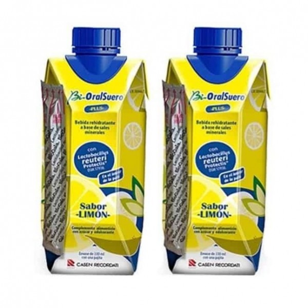 Bioralsuero Limon Plus Sabor Limon 2 X 330 ml