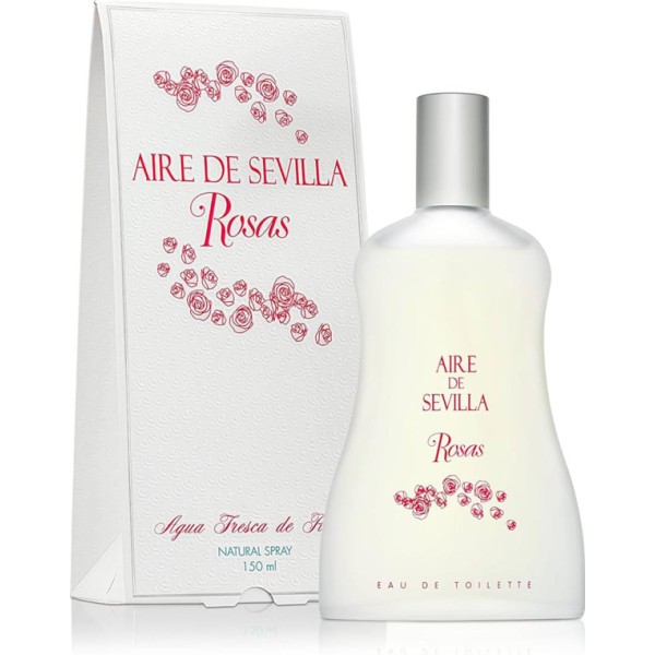 Agua de sevilla rosas agua fresca de rosas eau de cologne 150ml vaporizador